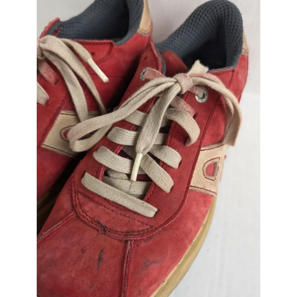 The Art‎ Company Shoes Mens 8 Vintage Y2K Double Air System Red Leather Libertad